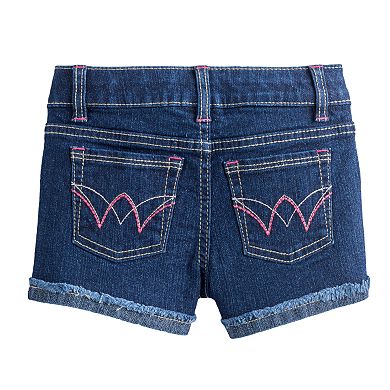 Girls 4-7 Sonoma Goods For Life® Faded Rhinestone Denim Shorts