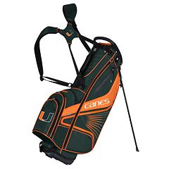 Click to buy Team Effort Miami Hurricanes Gridiron III Golf Stand Bag .