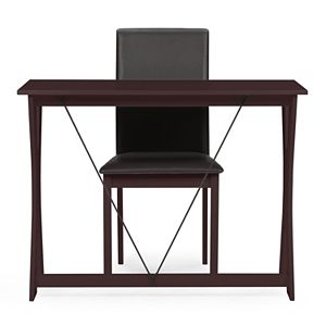 Baxton Studio Cary Writing Desk & Chair Set