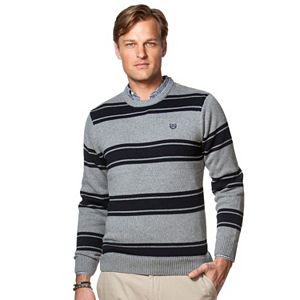 Men's Chaps Classic-Fit Striped Crewneck Sweater