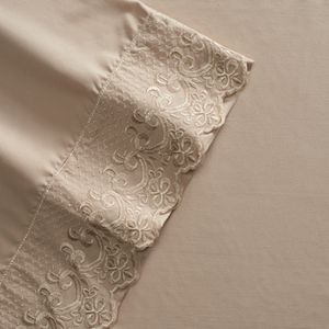Grand Collection Grand Lace Microfiber Sheet Set