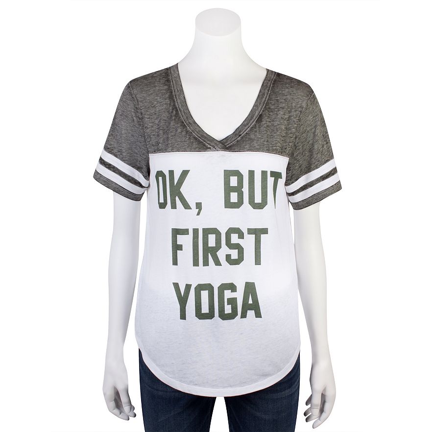 yoga first t-shirt 