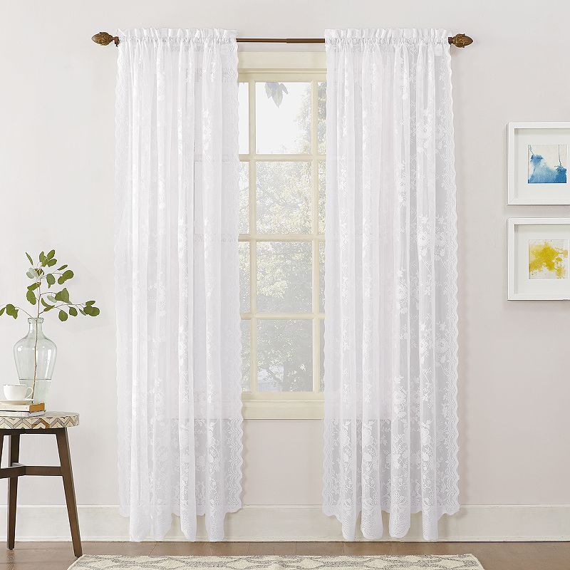 Grey And Pink Shower Curtain Lace Curtains On eBay
