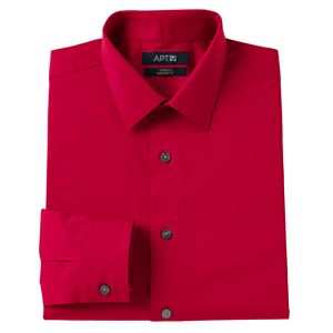 Men's Apt. 9® Modern-Fit Stretch Spread-Collar Dress Shirt