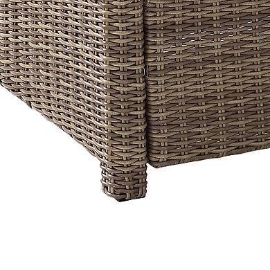 Bradenton Wicker Outdoor Conversation 5-piece Set