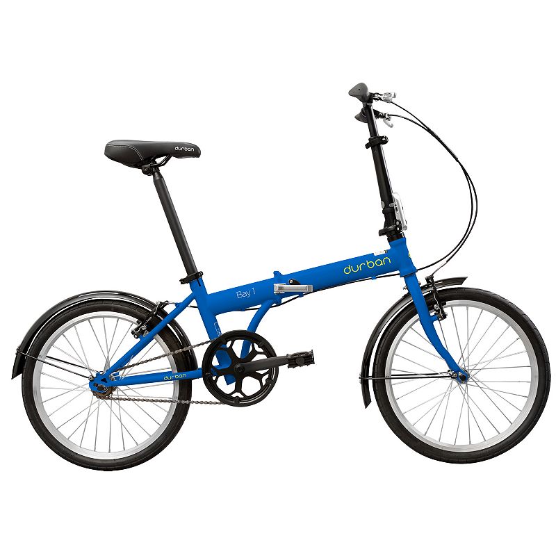 Durban Bikes Bay 1 20-in. Wheel Folding Bike, Blue