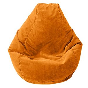 Large Teardrop  Microfiber Faux-Suede Corduroy Bean Bag Chair