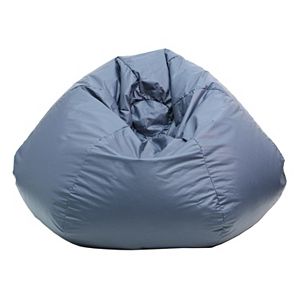 Extra Large Faux-Leather Bean Bag Chair