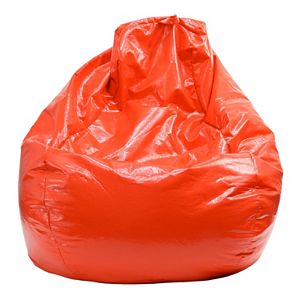 Large Teardrop Vinyl Bean Bag Chair