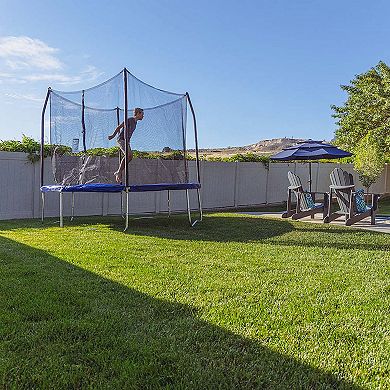 Youth Skywalker Trampolines 10-ft. Round Trampoline with Enclosure Net 