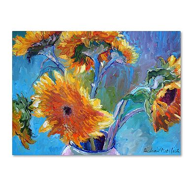 Trademark Fine Art Sunflower 5 Canvas Wall Art
