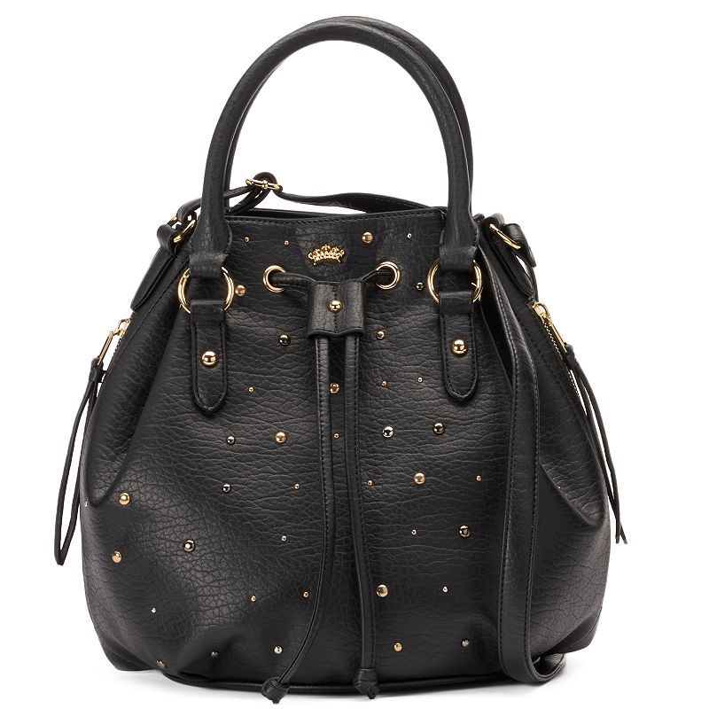 Juicy Couture Joanna Studded Bucket Bag, Women's, Grey