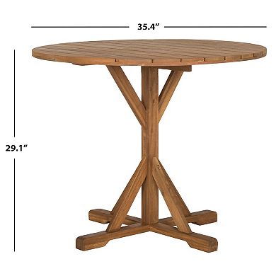 Safavieh Arcata Indoor / Outdoor Round Dining Table