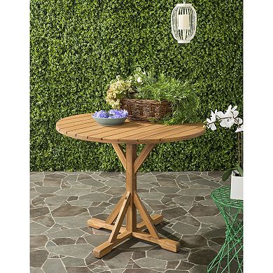 Safavieh Arcata Indoor / Outdoor Round Dining Table