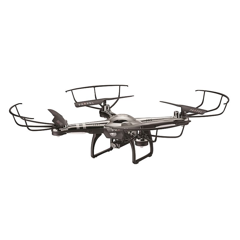 Propel Cloud Rider Quadrocopter Drone with Built-In HD Camera, Silver