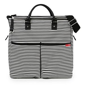 Skip Hop Duo Striped Diaper Bag