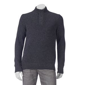 Men's SONOMA Goods for Life™ Button Mockneck Sweater
