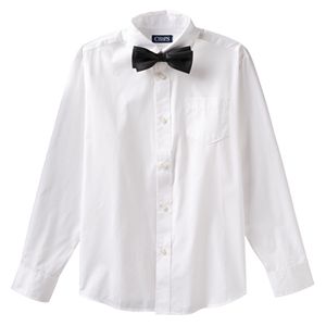 Boys 4-7 Chaps Bow-Tie & Shirt Set