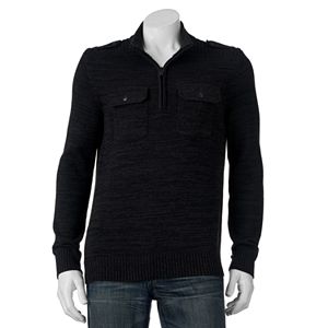 Men's Apt. 9® Modern-Fit Mockneck Quarter-Zip Sweater