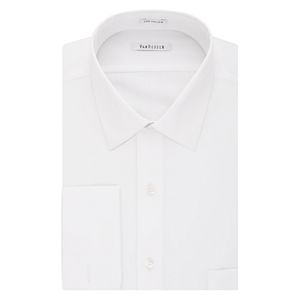 Men's Van Heusen Regular-Fit French Cuff Spread-Collar Dress Shirt