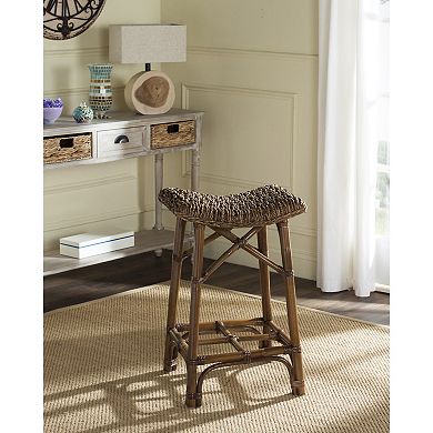 Safavieh Ramiro Wicker Bar Stool