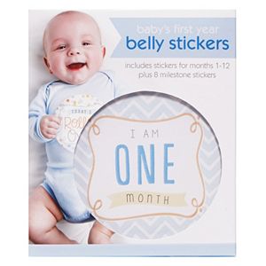 C.R. Gibson Baby's First Year Belly Stickers