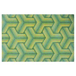 KAS Rugs Donny Osmond Home Escape Connections Geometric Indoor Outdoor Rug