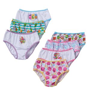 Girls 4-8 Shopkins 7-pk. Bikini Panties