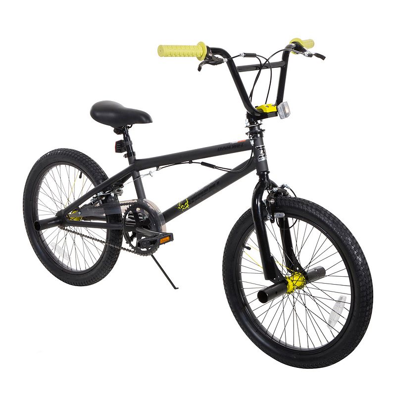 Boys Dynacraft 20-Inch Wheel Threat Freestyle BMX Bike, Black