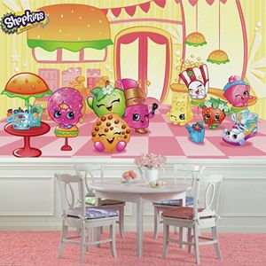 RoomMates Shopkins XL Chair Rail Wall Mural