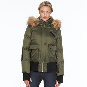Women's Triple Star Quilted Bomber Jacket