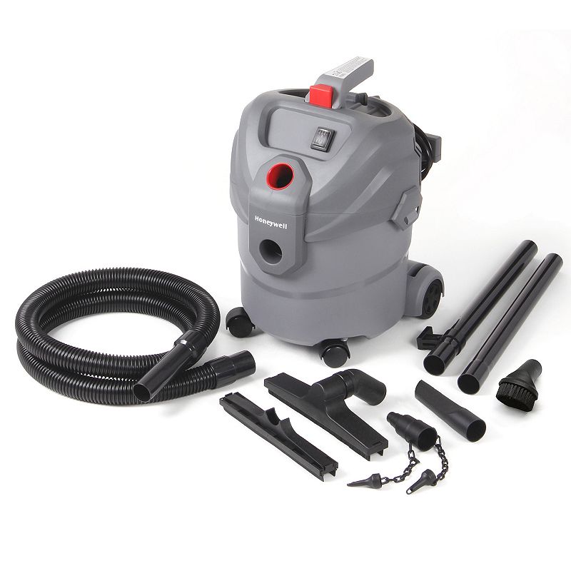 Honeywell 4-Gallon Wet Dry Vacuum (HWP4045) , Grey