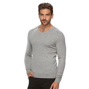 Men's Marc Anthony Slim-Fit Solid Cashmere-Blend V-Neck Sweater