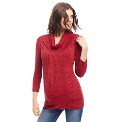 Maternity Oh Baby by Motherhood Ribbed Cowlneck Sweater