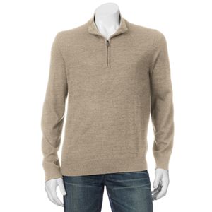 Men's Apt. 9® Modern-Fit Merino Wool-Blend Quarter-Zip Sweater