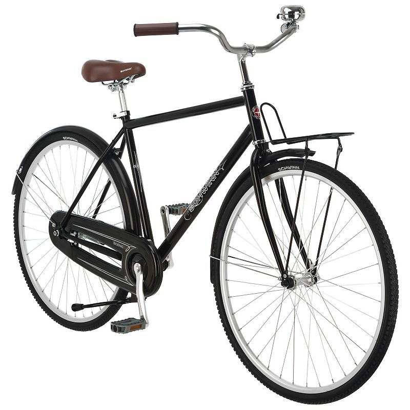 Men's Schwinn 700c Wheel Scenic Dutch Style Cruiser Bike, Black