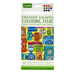 Crayola Creative Escapes Coloring Travel Folio