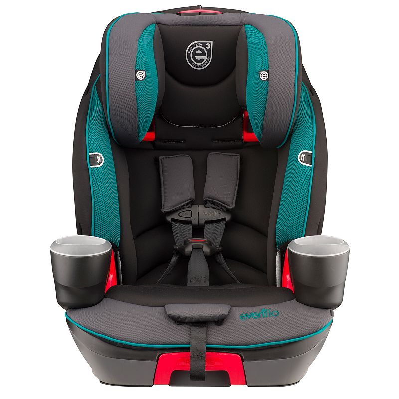 Evenflo Evolve Booster Car Seat, Green