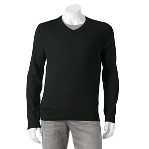 Big & Tall Apt. 9® Modern-Fit Merino V-Neck Sweater
