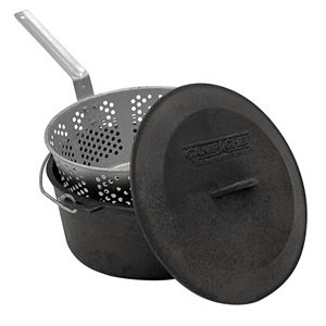 Champ Chef 2-pc. Pre-Seasoned Cast-Iron Pot