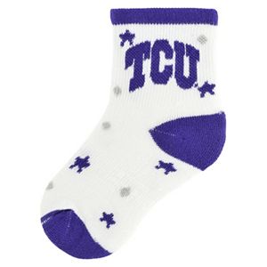 Baby TCU Horned Frogs Socks