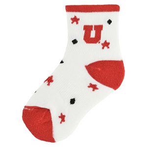 Baby Utah Utes Socks