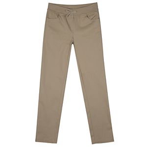 Girls 4-16 Chaps School Uniform Pull-On Skinny Pants