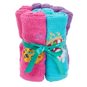Shopkins 6-pack Washcloths