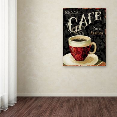Trademark Fine Art Today's Coffee I Canvas Wall Art