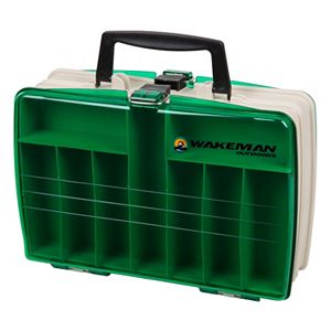 Wakeman Fishing Two-Sided Tackle Box