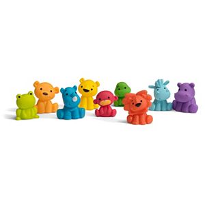 Infantino Tub O Toys 9-pc. Animal Bath Toys