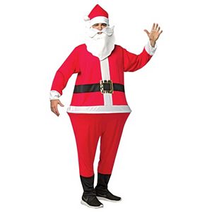 Adult Santa Hoop Suit Costume