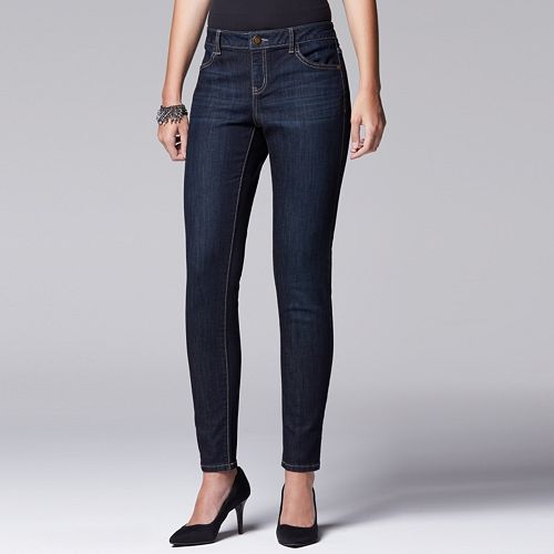 Women's Simply Vera Vera Wang Slimming Skinny Jeans