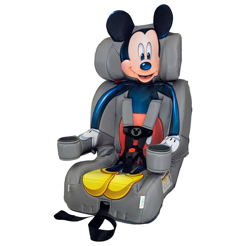 Disney's Mickey Mouse Booster Car Seat by KidsEmbrace, Black